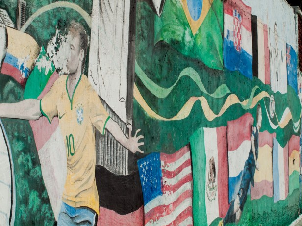 Cranford - 2014 World Cup Mural