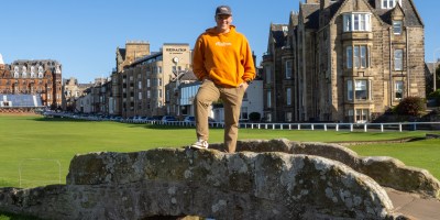 Aaron Cranford at The Old Course St Andrews